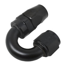 Load image into Gallery viewer, Russell Performance -8 AN Black 180 Degree Full Flow Swivel Hose End Russell