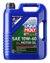 Load image into Gallery viewer, LIQUI MOLY 5L Synthoil Race Tech GT1 Motor Oil SAE 10W60 LIQUI MOLY