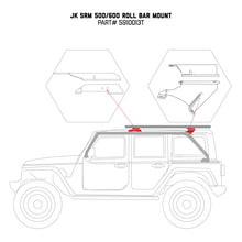 Load image into Gallery viewer, Go Rhino 07-17 Jeep Wrangler 4dr Mouinting Kit for SRM Rack-Roof Baskets-Go Rhino