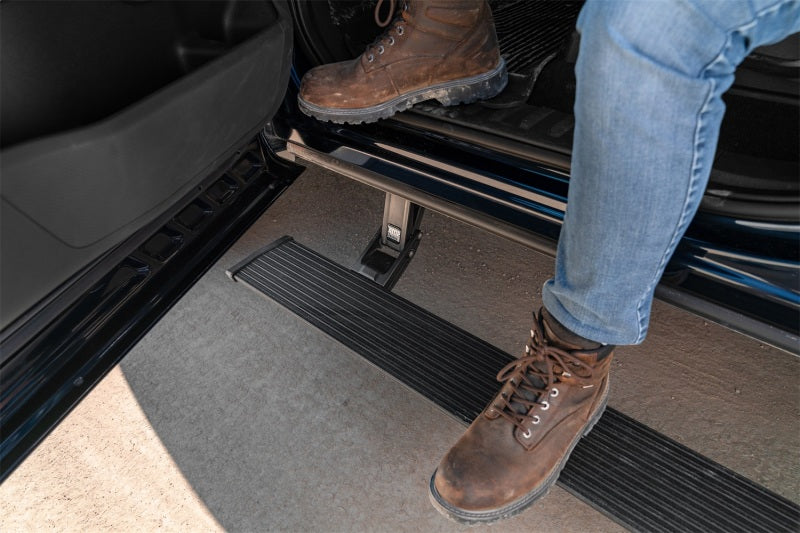 AMP Research 23-24 Chevrolet Colorado / GMC Canyon Crew Cab PowerStep Plug N Play - Black-Running Boards-AMP Research