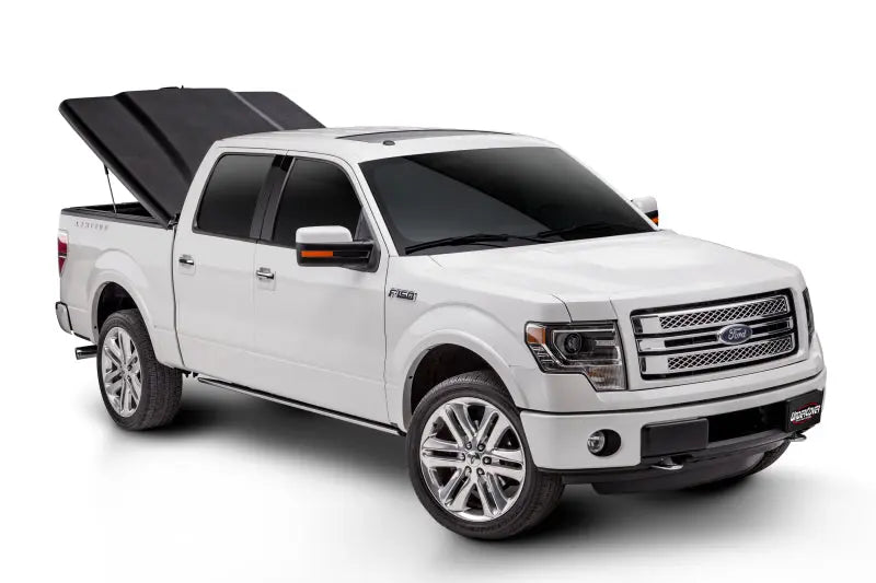 UnderCover 2021 Ford F-150 Ext/Crew Cab 6.5ft Elite Bed Cover - Black Textured Undercover
