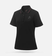Load image into Gallery viewer, Akrapovic Corpo Polo Black Womens - L-Apparel-Akrapovic