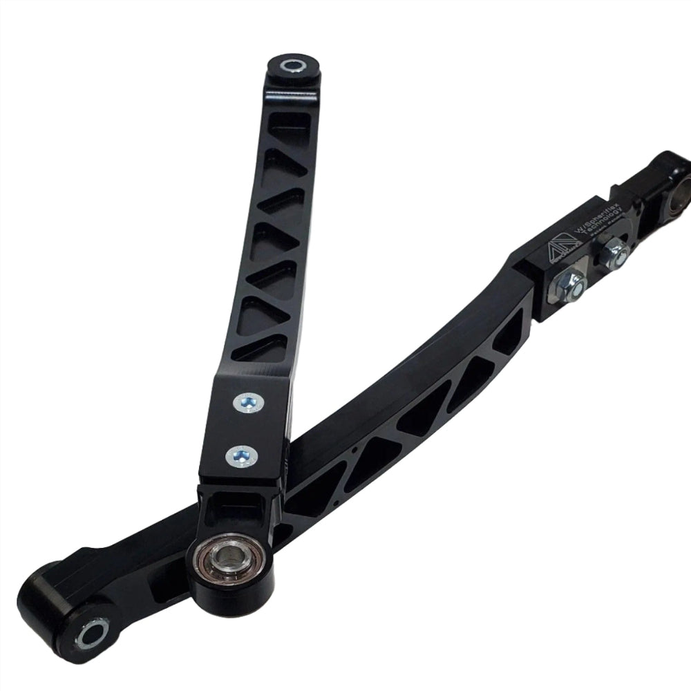 AAD Performance C014-0000 adjustable billet rear toe arms, toe link detail, image 3 of 7