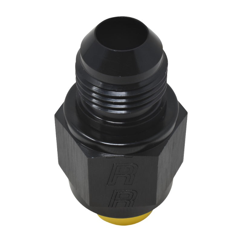 Russell Performance -8 AN Female to -6 AN to Male B-Nut Reducer (Black) Russell