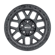 Load image into Gallery viewer, Weld Off-Road W104 17X9.0 Cinch 6X135 6X139.7 ET00 BS5.00 Satin Black Gloss Black 106.1-Wheels - Cast-Weld