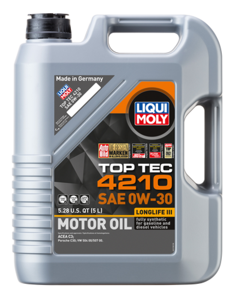 LIQUI MOLY 5L Top Tec 4210 Motor Oil SAE 0W30 LIQUI MOLY