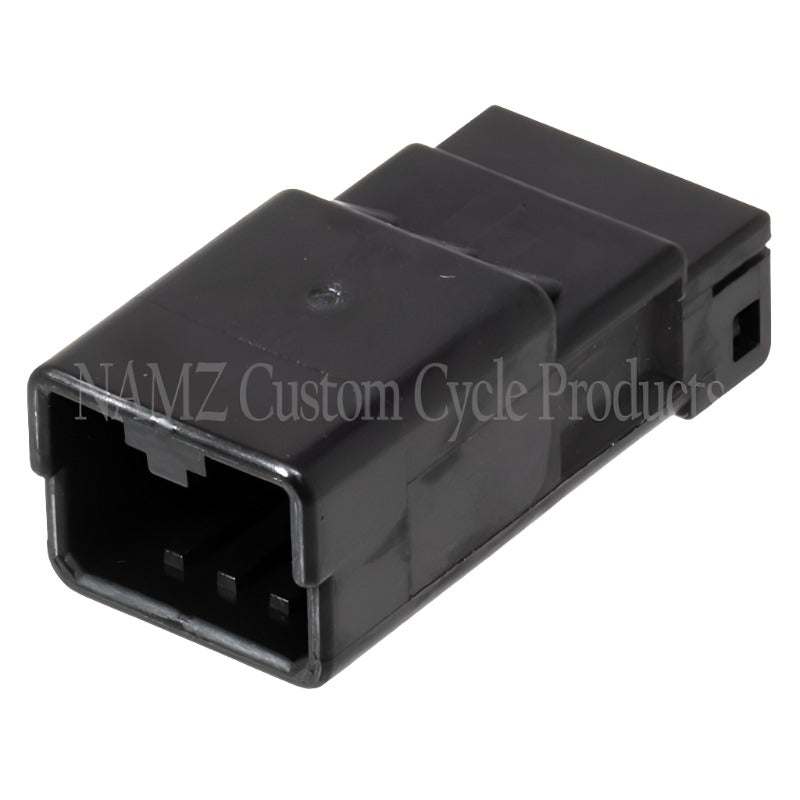 NAMZ AMP 040 Series 4-Position Male Wire Cap Housing Connector (HD 72904-01BK)-Wiring Connectors-NAMZ