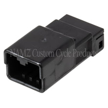 Load image into Gallery viewer, NAMZ AMP 040 Series 4-Position Male Wire Cap Housing Connector (HD 72904-01BK)-Wiring Connectors-NAMZ