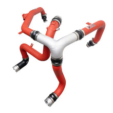 Load image into Gallery viewer, Injen 21-23 Ford Bronco 2.7L V6 (TT) EcoBoost SES Intercooler Pipes - Wrinkle Red Injen