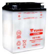 Load image into Gallery viewer, Yuasa YB14-B2 Yumicron CX 12 Volt Battery-Batteries-Yuasa Battery