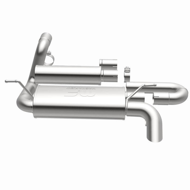 MagnaFlow 18-23 Jeep Wrangler JL 2.0L/3.6L Overland Series Axle-Back Exhaust-Axle Back-Magnaflow