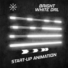 Load image into Gallery viewer, XK Glow 9In Switchback Grill Lights with Start-up Animation &amp; Sequential Turn Signals-Light Bars &amp; Cubes-XKGLOW
