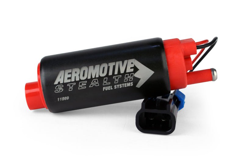 Aeromotive 340 Series Stealth In-Tank E85 Fuel Pump - Center Inlet - Offset (GM applications) - Black Ops Auto Works