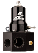 Load image into Gallery viewer, Aeromotive Adjustable Fuel Pressure Regulator 30-120PSI .313 Valve -3x -8 / 1x -10 Inlet -10 Return - Black Ops Auto Works