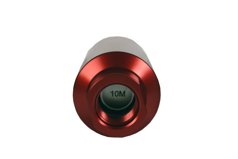 Aeromotive In-Line Filter - (AN-10) 10 Micron Microglass Element Red Anodize Finish - Black Ops Auto Works