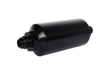 Load image into Gallery viewer, Aeromotive In-Line Filter - (AN -8 Male) 40 Micron Stainless Mesh Element Bright Dip Black Finish - Black Ops Auto Works