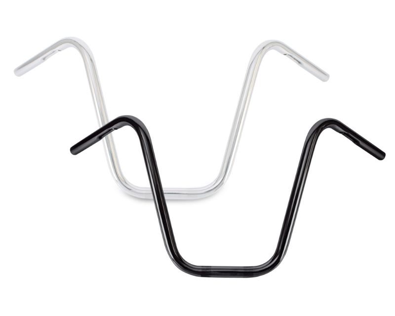 Burly Brand Narrow Ape 14in - Black Burly Brand