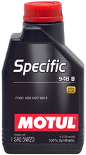 Load image into Gallery viewer, Motul 1L OEM Synthetic Engine Oil SPECIFIC 948B - 5W20 - Acea A1/B1 Ford M2C 948B Motul
