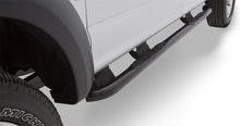 Load image into Gallery viewer, Lund 2019 RAM 1500 Crew Cab 3in. Round Bent Steel Nerf Bars - Black-Nerf Bars-LUND