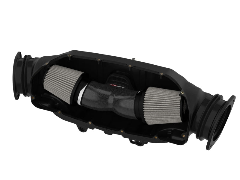 aFe 2020 Corvette C8 Black Series Carbon Fiber Cold Air Intake System With Pro DRY S Filters - Black Ops Auto Works