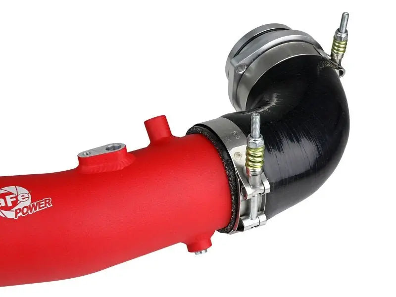 aFe 2020 Toyota Supra 3.0L 3in Red Intercooler Tube - Hot - Black Ops Auto Works