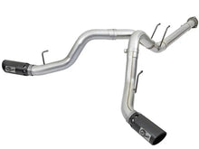 Load image into Gallery viewer, aFe ATLAS 4in DPF-Back Alum Steel Exhaust System w/Black Tip 2017 Ford Diesel Trucks V8-6.7L (td) - Black Ops Auto Works