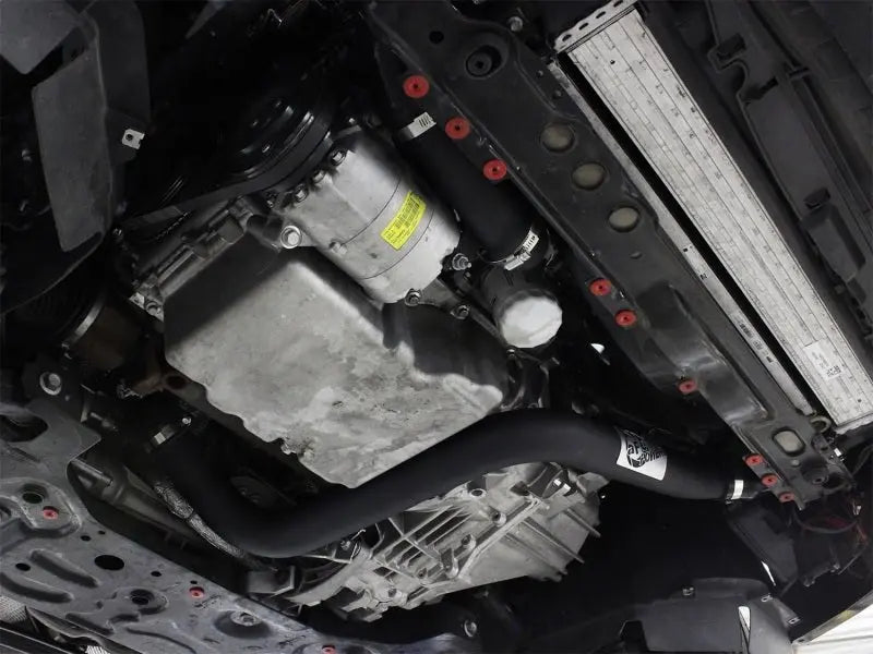 aFe Bladerunner 2.5in Intercooler Hot and Cold Side Tubes, 13-14 Ford Focus ST 2.0L (t) *Black* - Black Ops Auto Works
