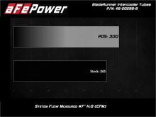 Load image into Gallery viewer, aFe Bladerunner Intercooler Tubes Hot Side 2.5in 17-20 Ford F-150 Raptor V6 3.5L(tt) - Black Ops Auto Works