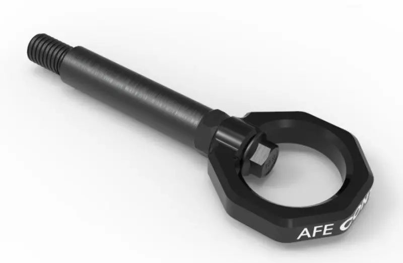 aFe Control Rear Tow Hook Black BMW F-Chassis 2/3/4/M - Black Ops Auto Works