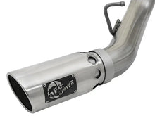Load image into Gallery viewer, aFe Large Bore-HD 4in 409-SS DPF-Back Exhaust w/Dual Polished Tips 2017 GM Duramax V8-6.6L (td) L5P - Black Ops Auto Works