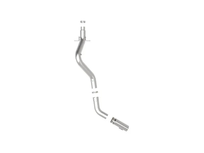 aFe Large Bore-HD 5 IN 409 SS DPF-Back Exhaust System w/Polished Tip 20-21 GM Truck V8-6.6L - Black Ops Auto Works