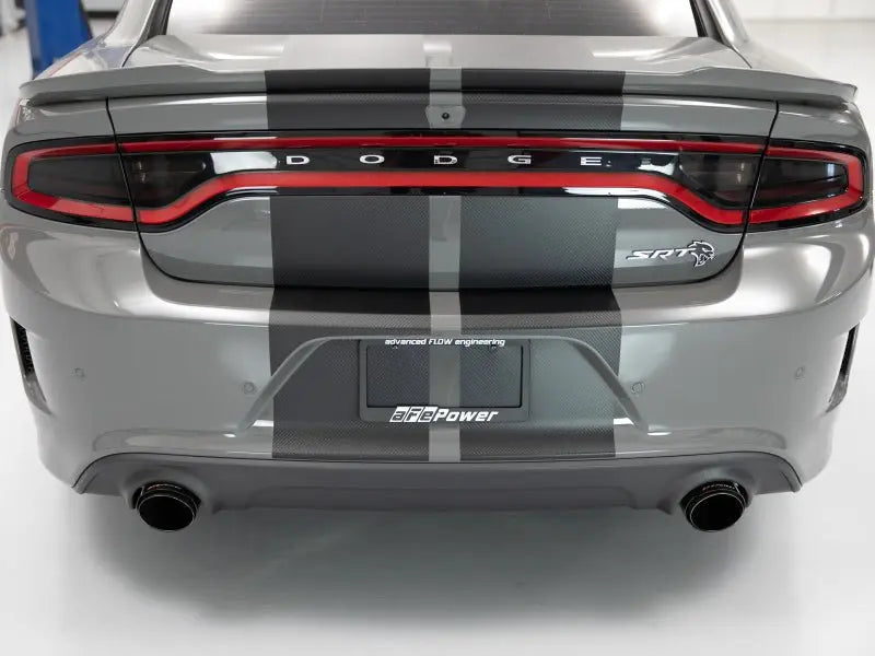 aFe MACH Force-XP 4-1/2in Carbon Fiber OE Replacement Exhaust Tips - 15-19 Dodge Charger/Hellcat - Black Ops Auto Works