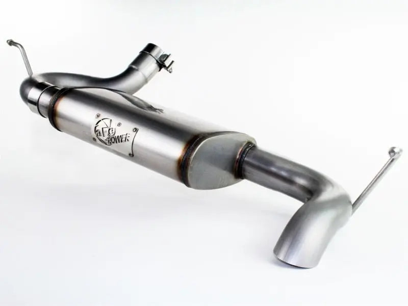 aFe MACHForce XP 07-17 Jeep Wrangler V6-3.6/3.8L 409 SS 2.5in Axle-Back Exhaust - Black Ops Auto Works
