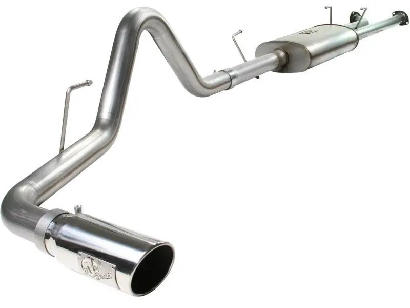 aFe MACHForce XP Exhaust Cat-Back SS-409 07-09 Toyota Tundra V8-5.7L w/ Polished Tip - Black Ops Auto Works