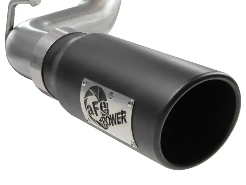 aFe MACHForce XP Exhausts Cat-Back SS-409 EXH CB Toyota Tacoma 05-13 V6-4.0L (Blk Tip) - Black Ops Auto Works