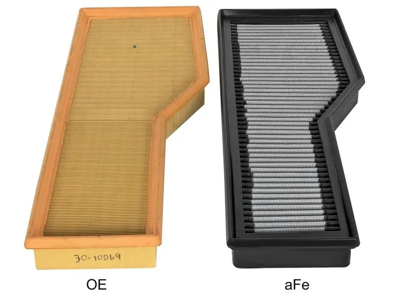 aFe Magnum FLOW Pro DRY S OE Replacement Filter 04-08 Porsche 911 Carrera (997) H6 3.6L - Black Ops Auto Works