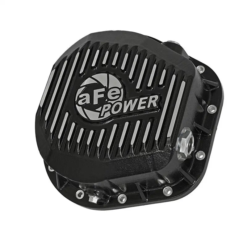 aFe Power Cover Diff Rear Machined COV Diff R Ford Diesel Trucks 86-11 V8-6.4/6.7L (td) Machined - Black Ops Auto Works