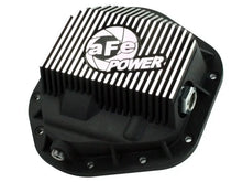 Load image into Gallery viewer, aFe Power Front Differential Cover 5/94-12 Ford Diesel Trucks V8 7.3/6.0/6.4/6.7L (td) Machined Fins - Black Ops Auto Works