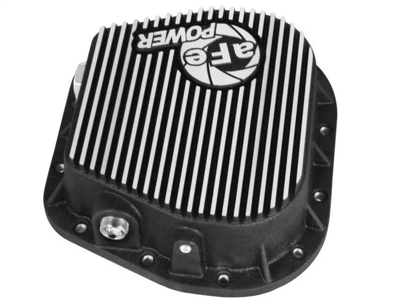 aFe Power Rear Differential Cover (Machined) 12 Bolt 9.75in 11-13 Ford F-150 EcoBoost V6 3.5L (TT) - Black Ops Auto Works