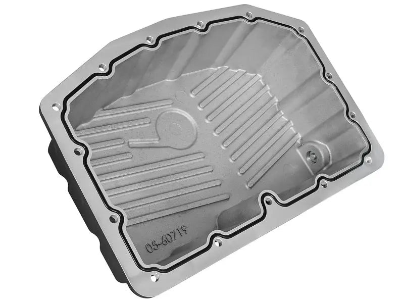 AFE Pro Series Engine Oil Pan Black w/Machined Fins; 11-16 Ford Powerstroke V8-6.7L (td) - Black Ops Auto Works