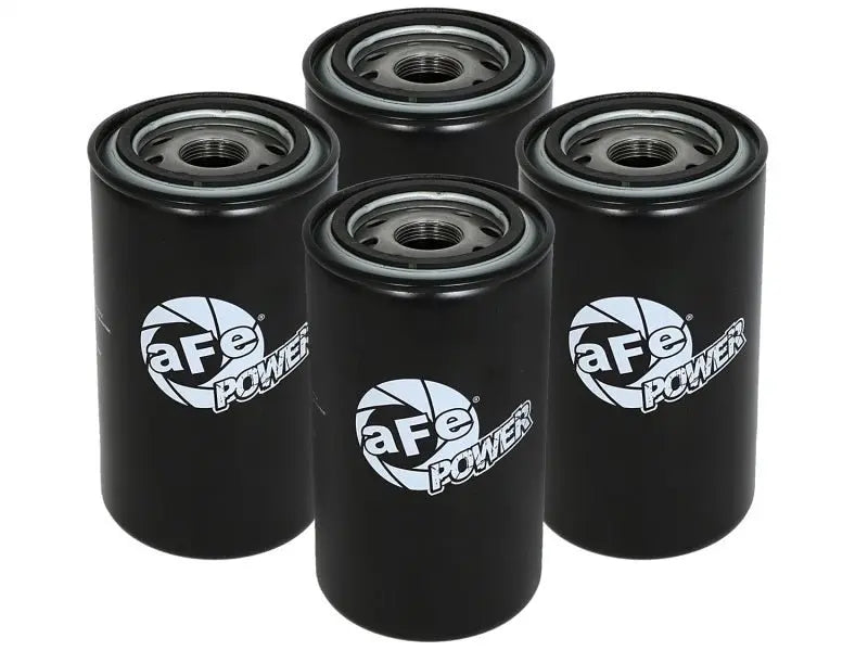 aFe ProGuard D2 Fluid Filters Oil F/F OIL 89-16 Dodge Diesel Trucks L6-5.9L/6.7L (td) (4 Pack) - Black Ops Auto Works