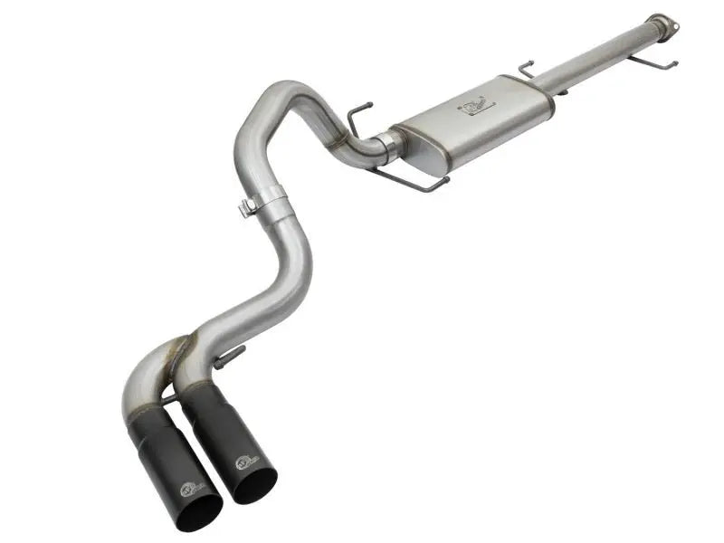 aFe Rebel Series 3in Stainless Steel Cat-Back Exhaust System w/Black Tips 07-14 Toyota FJ Cruiser - Black Ops Auto Works