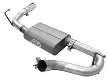 Load image into Gallery viewer, aFe Scorpion 2-1/2in Alum Steel Axle-Back Exhaust w/Polished Tip 07-18 Jeep Wrangler JK V6-3.6/3.8L - Black Ops Auto Works