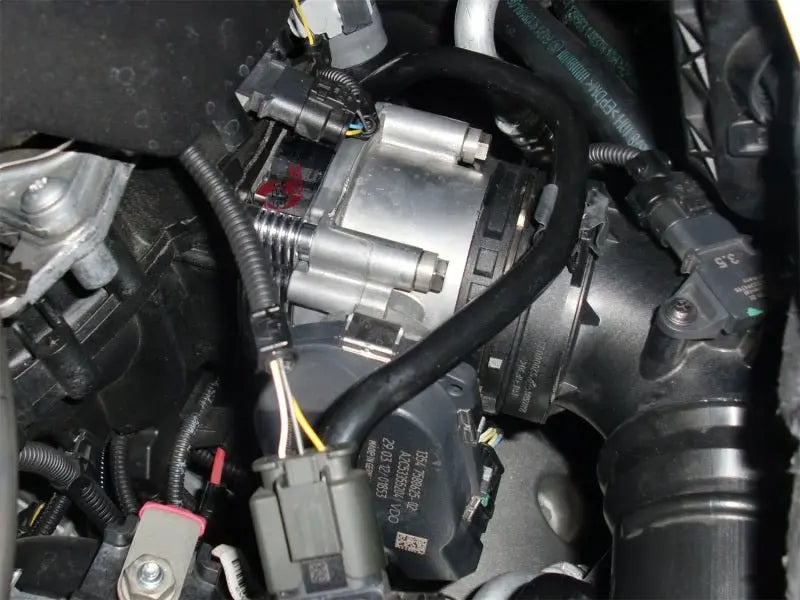 aFe Silver Bullet Throttle Body Spacer 12-15 BMW 328i (F30) L4-2.0L N20/N26 - Black Ops Auto Works