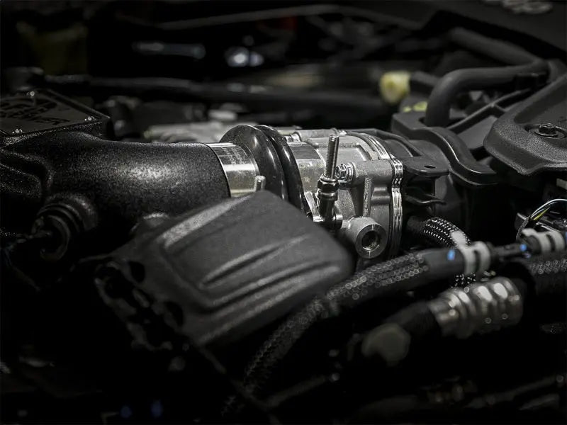 aFe Silver Bullet Throttle Body Spacer 2018+ Jeep Wrangler (JL) V6 3.6L - Black Ops Auto Works