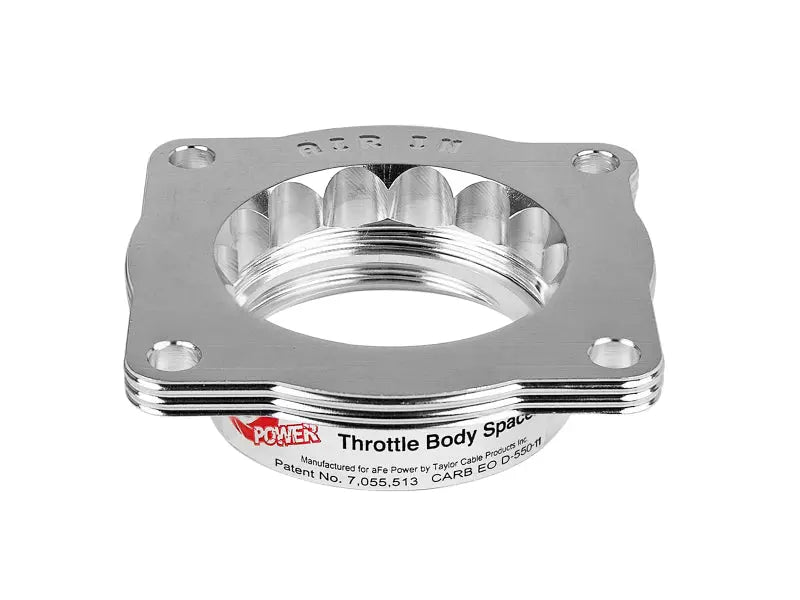 aFe Silver Bullet Throttle Body Spacers TBS BMW 325i (E46) 01-06 L6-2.5L - Black Ops Auto Works