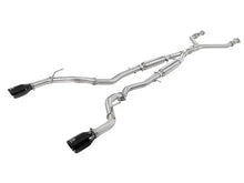 Load image into Gallery viewer, aFe Takeda 2.5in 304 SS Cat-Back Exhaust System w/ Black Tips 16-18 Infiniti Q50 V6-3.0L (tt) - Black Ops Auto Works