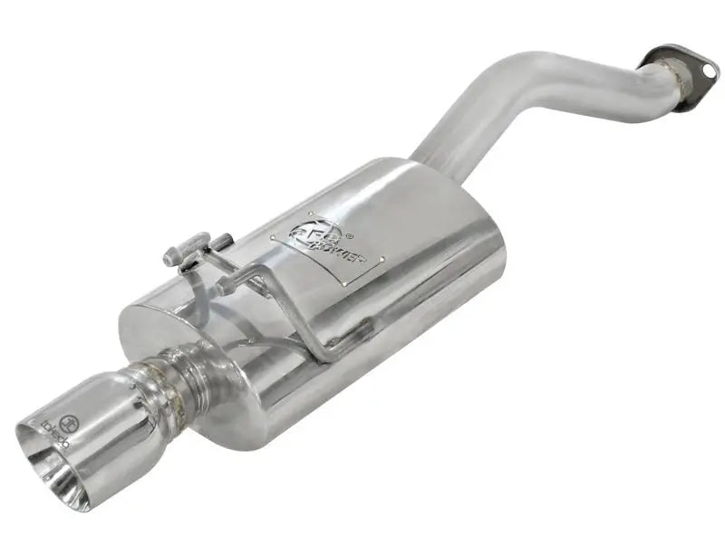 aFe Takeda Exhaust 2.5in Dia 304SS Axle-Back w/Polished Tip 06-11 Honda Civic EX Sedan L4 1.8L - Black Ops Auto Works