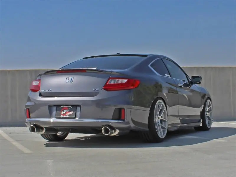 aFe Takeda Exhaust Cat-Back 13-14 Honda Accord Coupe EX-L V6 3.5L 304SS - Black Ops Auto Works