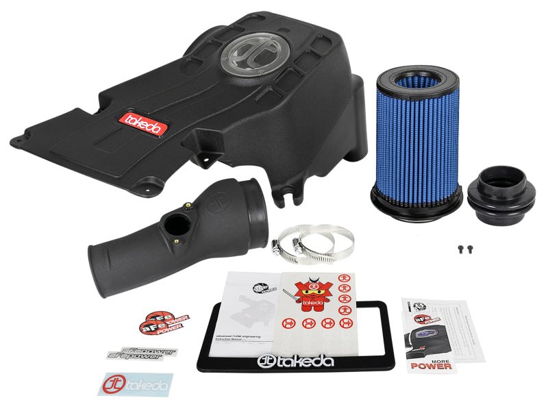 aFe Takeda Momentum Pro 5R Cold Air Intake System 2018 Honda Accord I4 1.5L (t) - Black Ops Auto Works